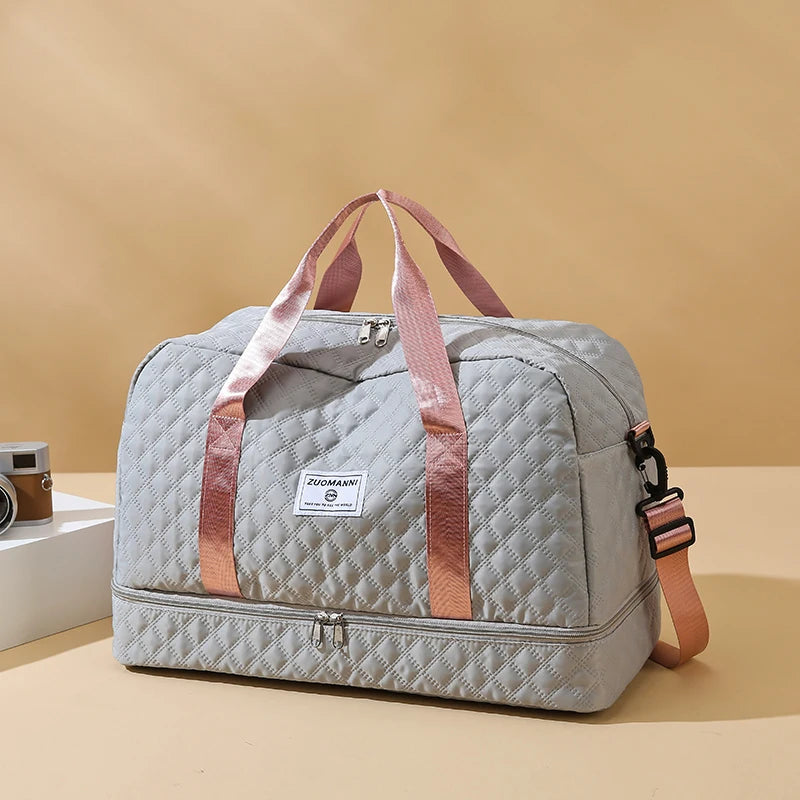 LuxeGrid Travel Duffle