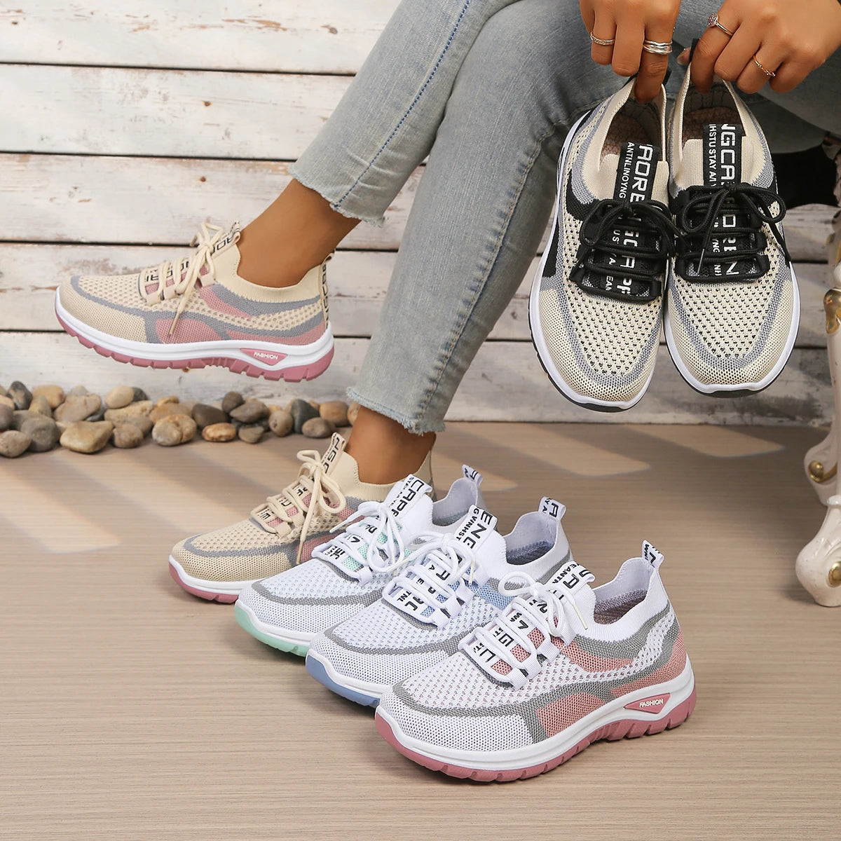 SummerFlex Patchwork Sneakers