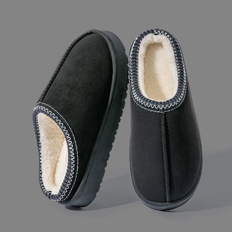 Women's Plush Slippers Winter Warm House Shoes