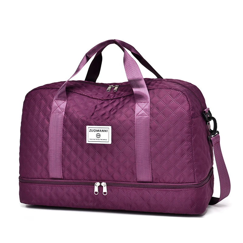 LuxeGrid Travel Duffle
