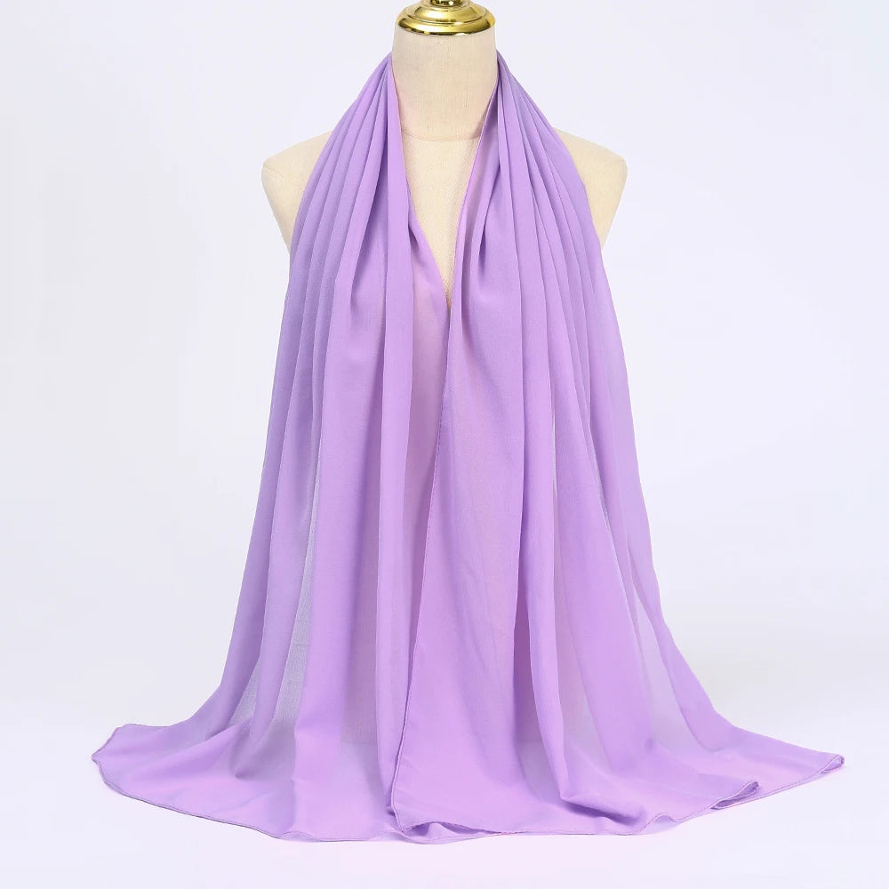 Muslim Chiffon Hijab Scarf
