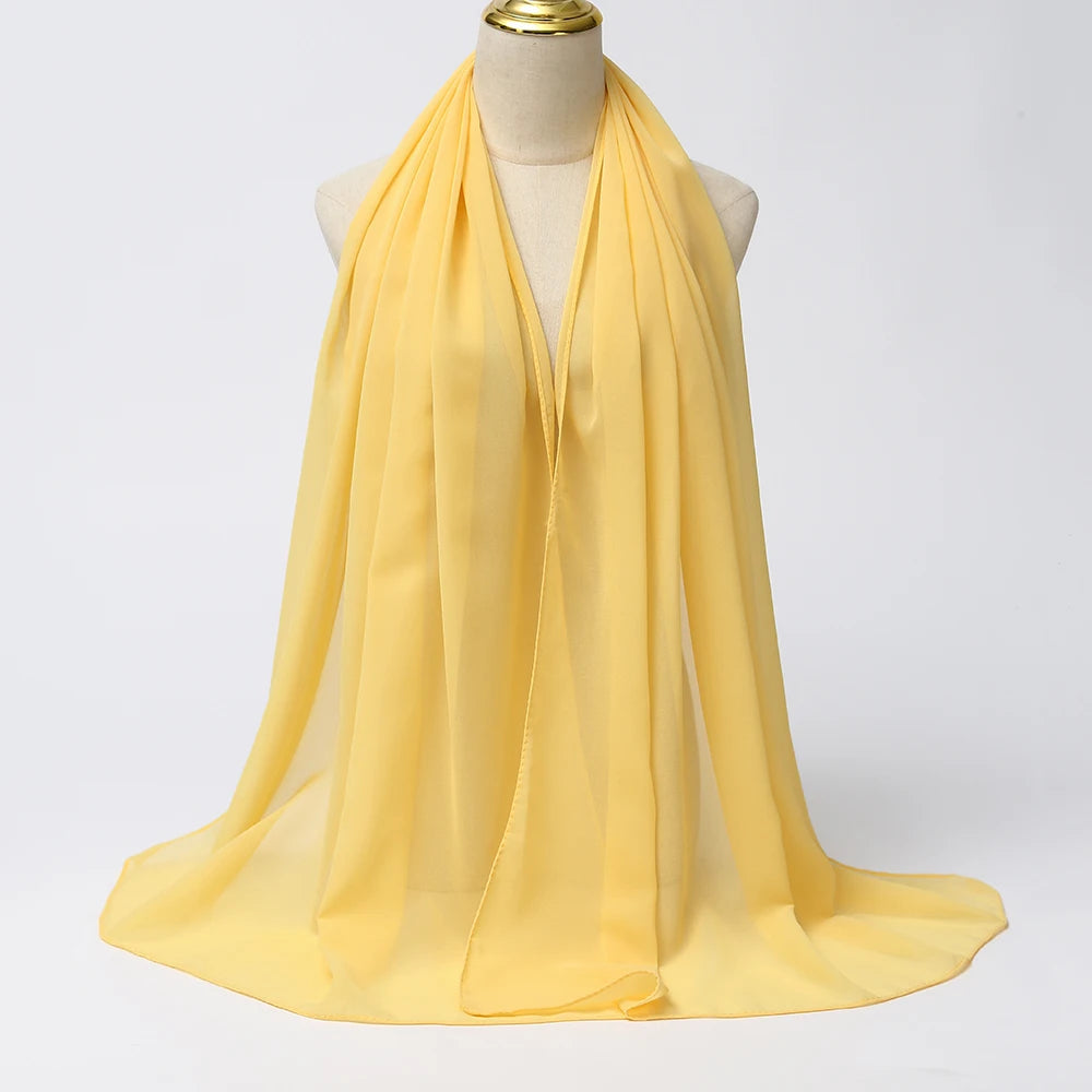 Muslim Chiffon Hijab Scarf