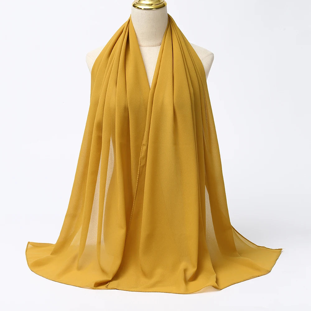 Muslim Chiffon Hijab Scarf