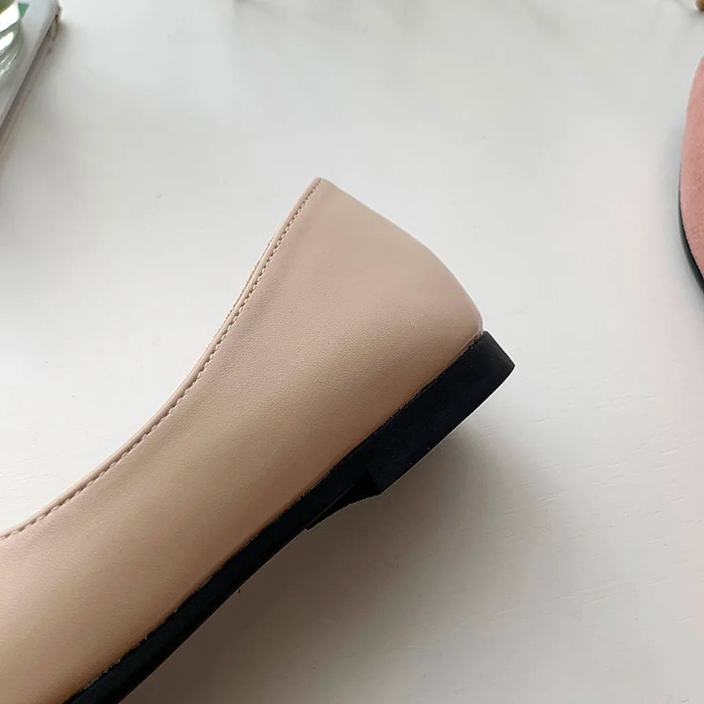 Breathable Slip-On Ballet Flats