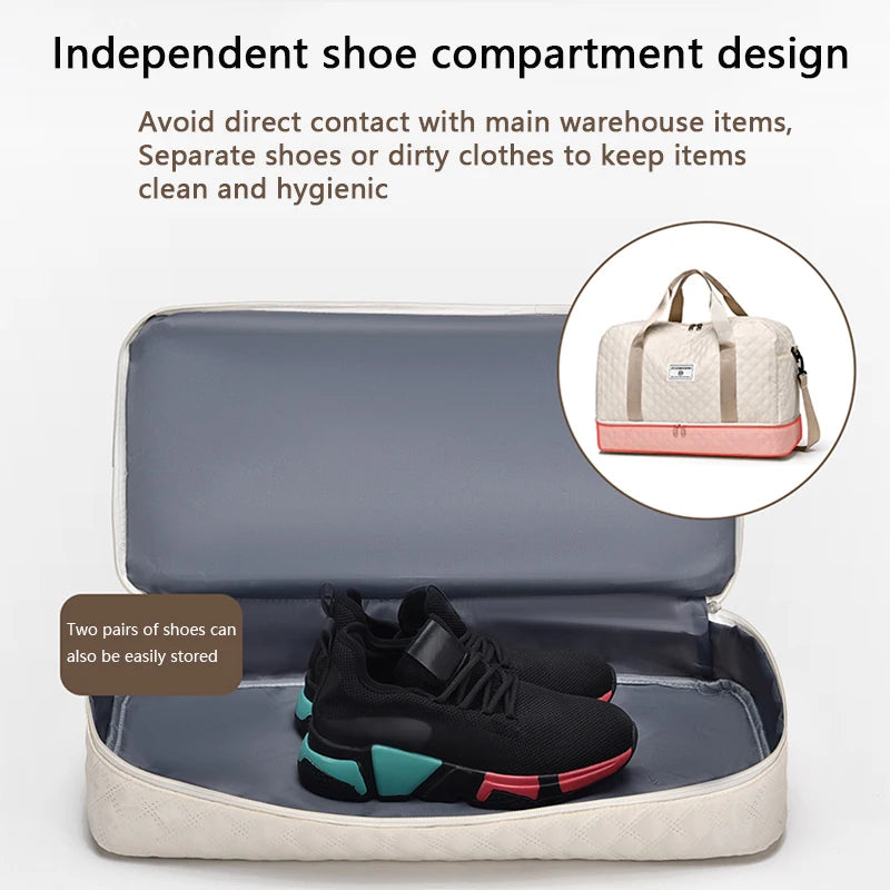 LuxeGrid Travel Duffle