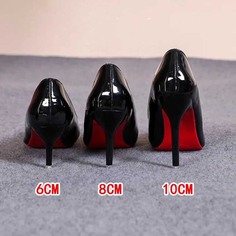 Sexy Pointed-Toe Stiletto Pumps