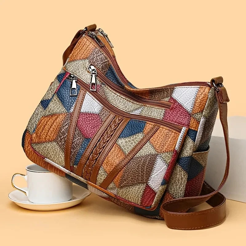 Women's Elegant Vintage Crossbody Bag Trendy HandBag F