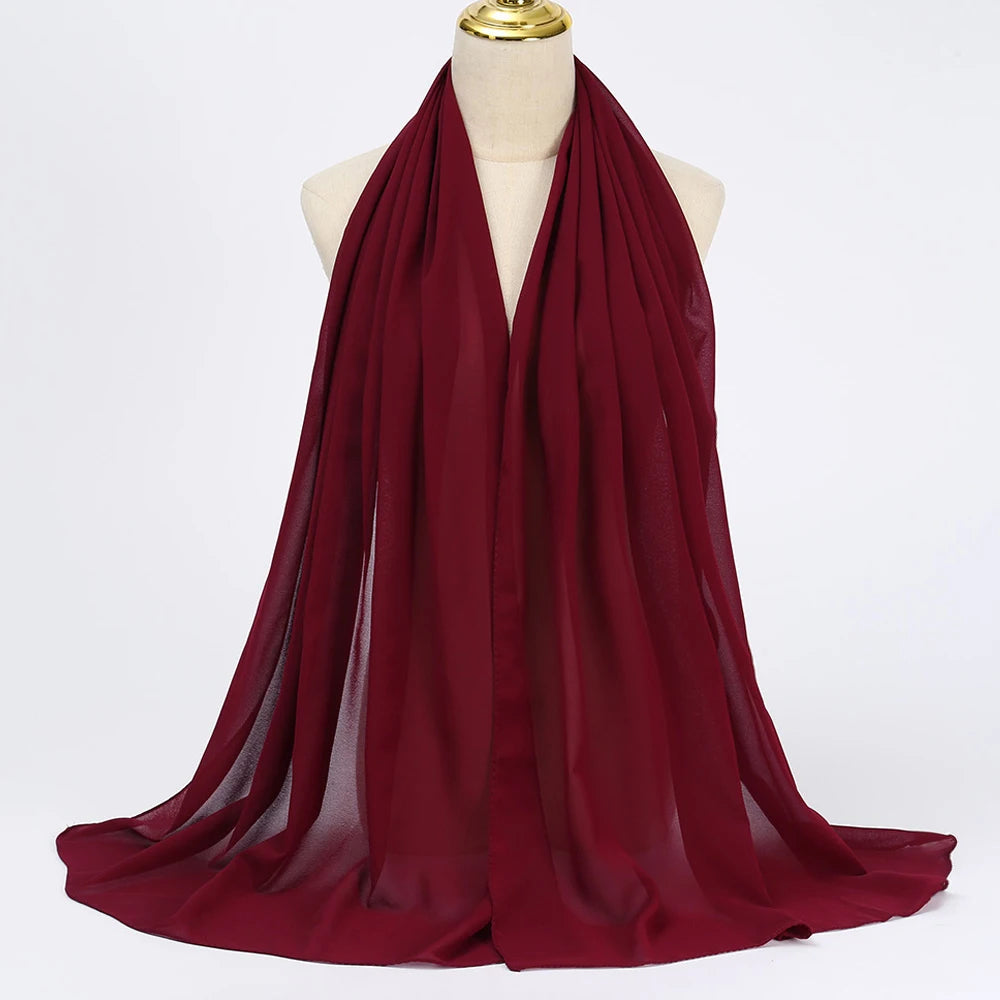Muslim Chiffon Hijab Scarf
