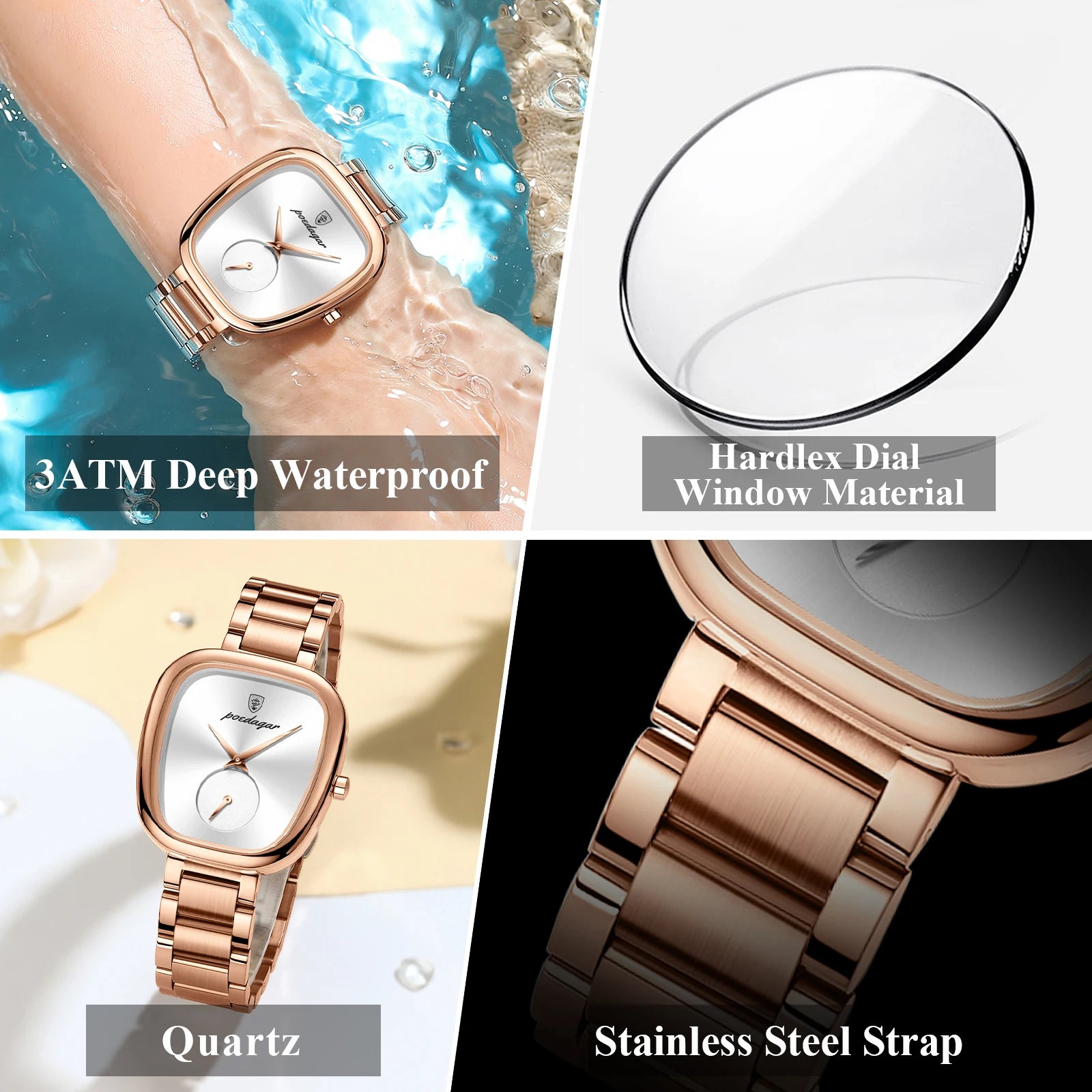 Women’s Stylish Irregular Quartz Watch