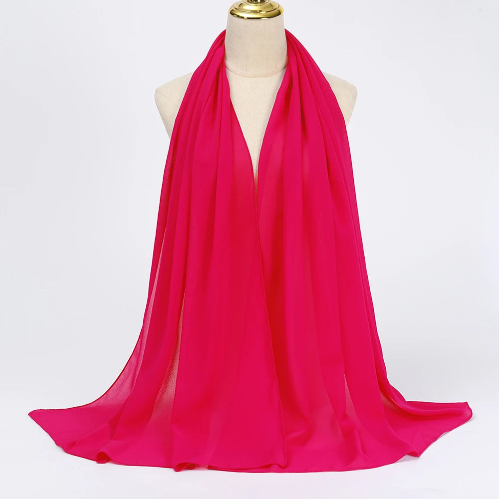Muslim Chiffon Hijab Scarf