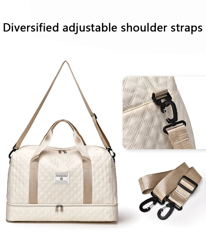 LuxeGrid Travel Duffle