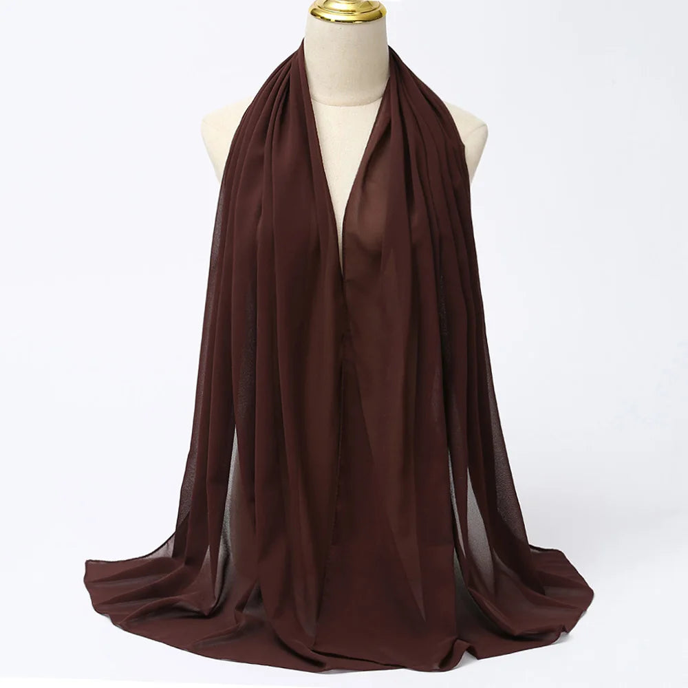 Muslim Chiffon Hijab Scarf