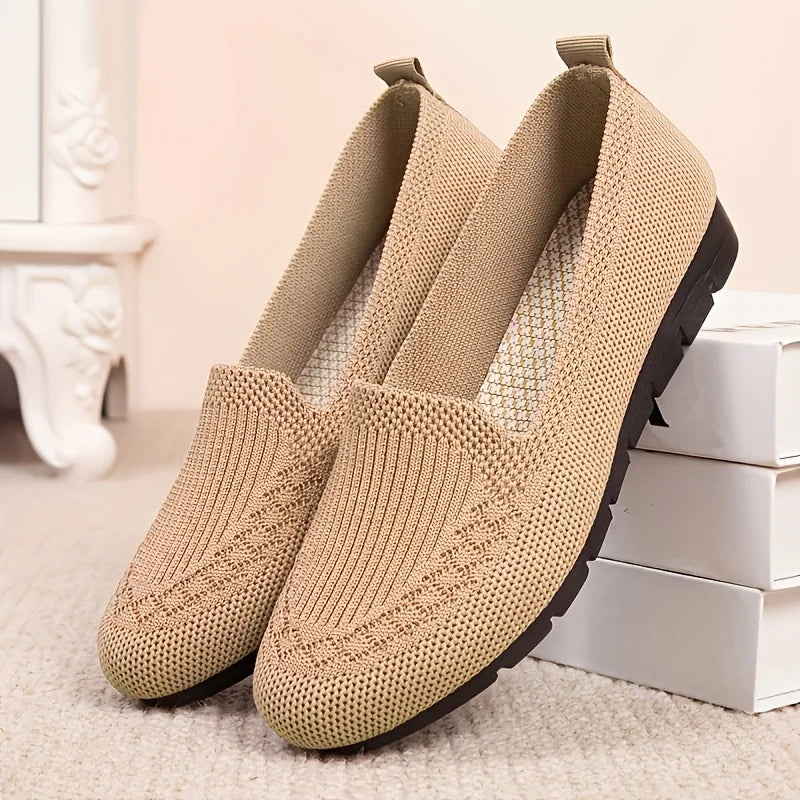 Women’s Knit Casual Loafers