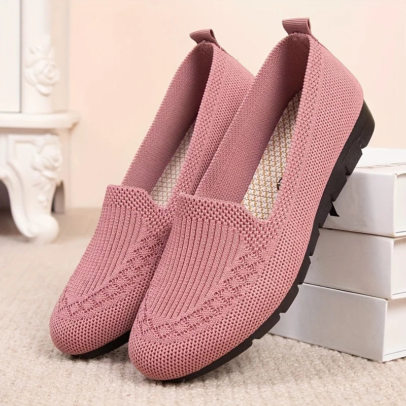 Women’s Knit Casual Loafers