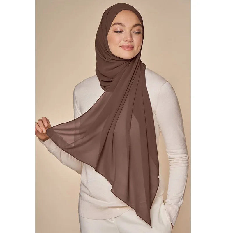 Muslim Chiffon Hijab Scarf