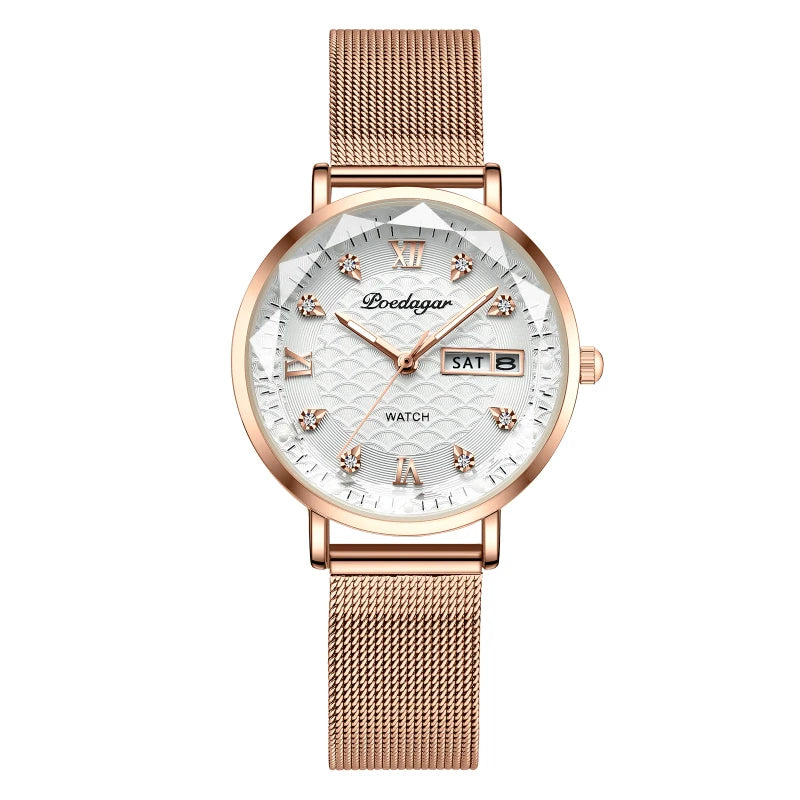 Women’s Luxury Roman Dial Quartz Watch