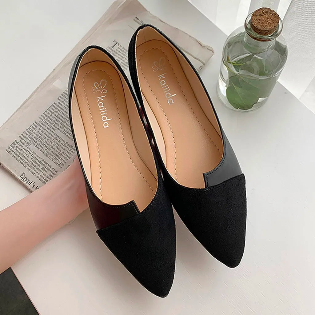 Breathable Slip-On Ballet Flats