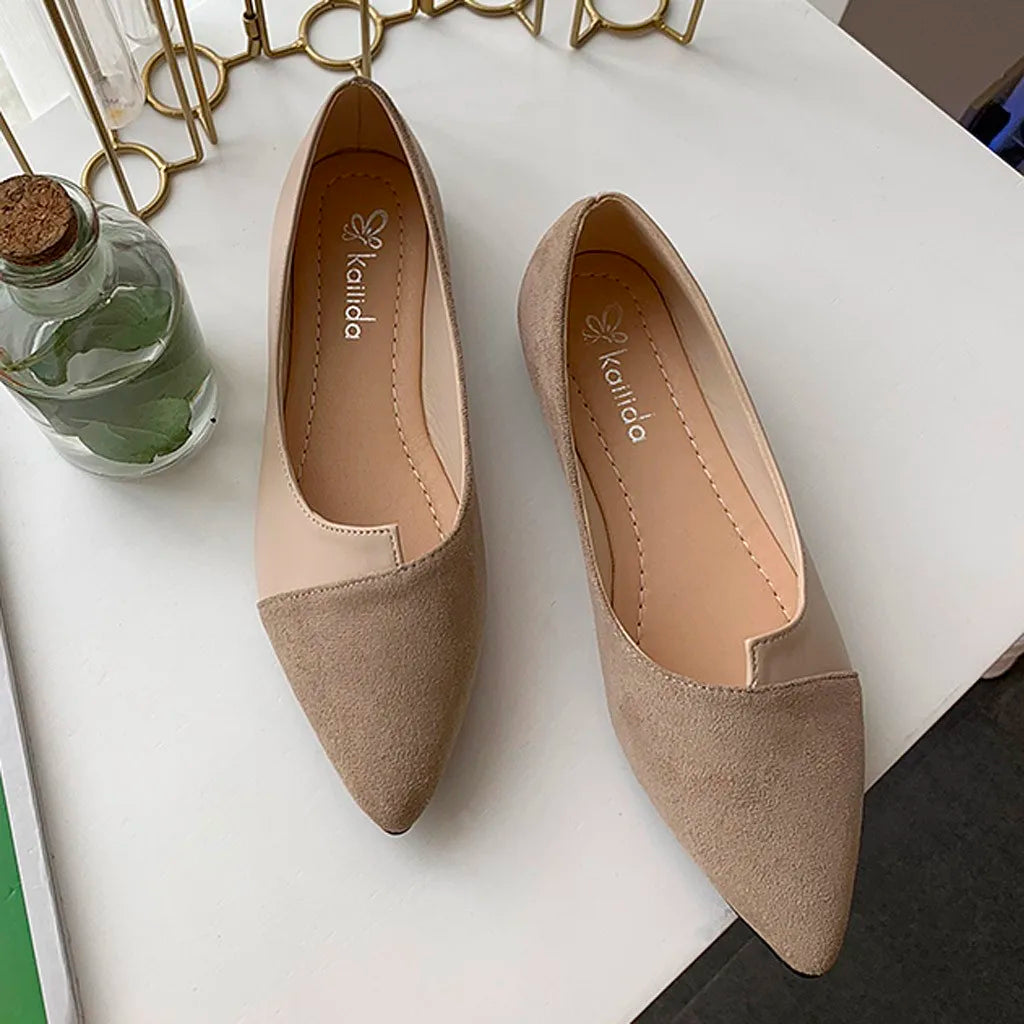 Breathable Slip-On Ballet Flats