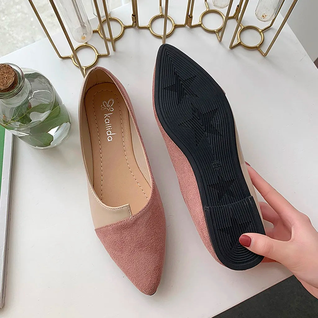 Breathable Slip-On Ballet Flats