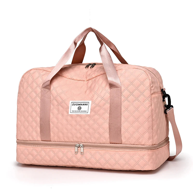 LuxeGrid Travel Duffle
