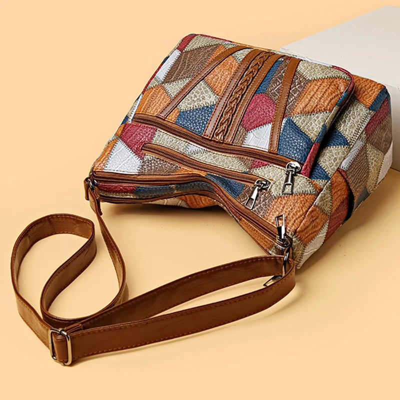 Women's Elegant Vintage Crossbody Bag Trendy HandBag F