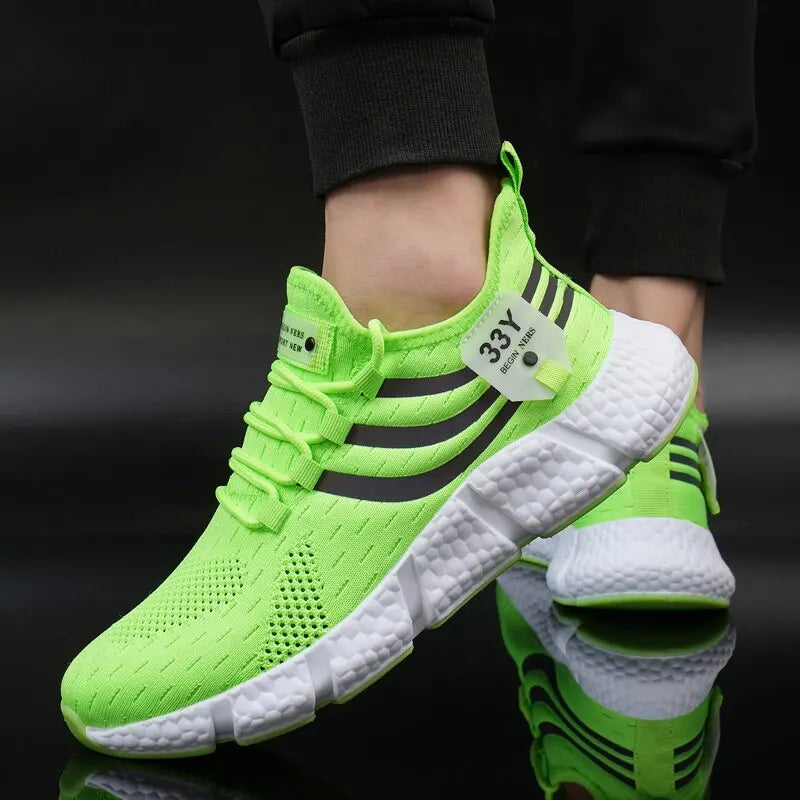Men’s Breathable Mesh Running Sneakers 👟🏃