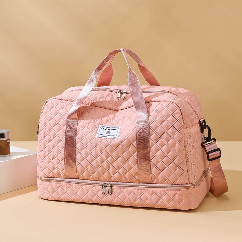 LuxeGrid Travel Duffle