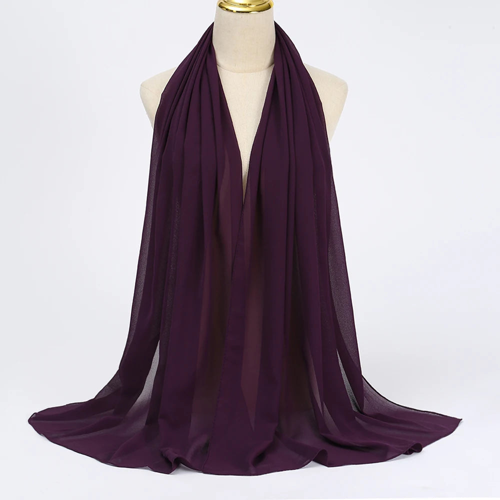 Muslim Chiffon Hijab Scarf