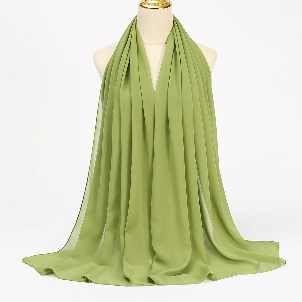 Muslim Chiffon Hijab Scarf