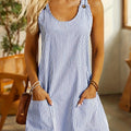 Women's Casual Striped A-Line Dress